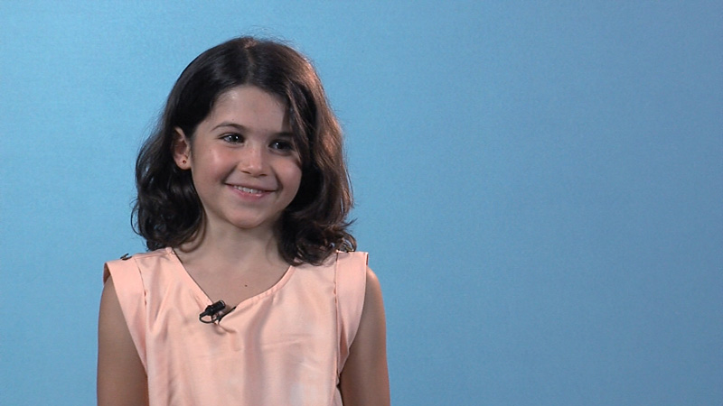 Emmanuelle Houde, élève du primaire (2e année), École Saint-Yves, Centre de services scolaire des Découvreurs